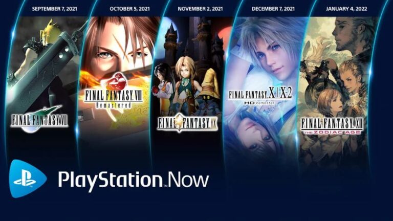 پنج بازی Final Fantasy از این ماه به Playstation Now اضافه می‌شوند