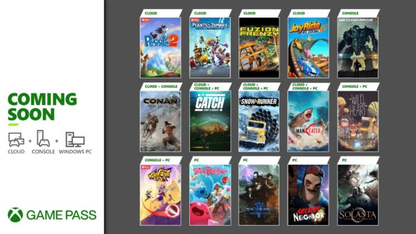 بازی‌های جدید سرویس Xbox Game Pass مشخص شدند