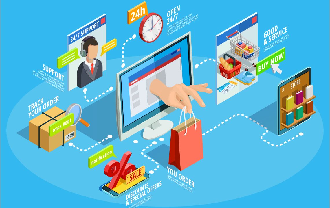 ۱۴مزیت خریدآنلاین ازفروشگاه اینترنتی